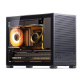 Корпус без блока питания Case JONSBO D32 PRO, Mini-Tower, TG, no fan, 2xUSB-A 3.2 + 1xUSB-C 3.2, mATX, mDTX, mITX Black (D32 PRO BLACK)