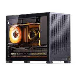 Корпус без блока питания Case JONSBO D32 PRO, Mini-Tower, TG, no fan, 2xUSB-A 3.2 + 1xUSB-C 3.2, mATX, mDTX, mITX Black (D32 PRO BLACK)