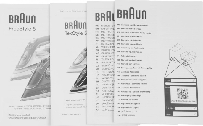 Утюг Braun SI5037VI 2700Вт белый/бронзовый