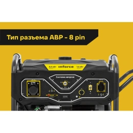 Бензиновый генератор (8 кВт; эл.стартер; ATS, колёса и ручки) Inforce GL 8000 04-03-16