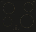 Электрическая варочная поверхность Bosch PKE611BA1R, конфорок: 4 шт.,  стеклокерамика,  независимая, черный