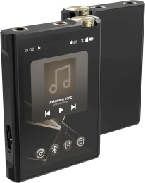 Плеер Hi-Fi Flash Digma Pro XT7 черный/золотистый/3.5"/microSD/microSDHC (XT7-HFBG)