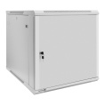 Шкаф телекоммуникационный 19" настенный 12U ExeGate EC-WM-12U.600.M.GREY 19”, 12U, 600x600x635mm ШхГхВ , передняя дверь металл, съемные боковые панели, пыле- и влагозащита IP23, светло-серый RAL 7035 EX298616RUS