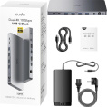 Разветвитель USB-C Cudy CS700 6порт. серебристый
