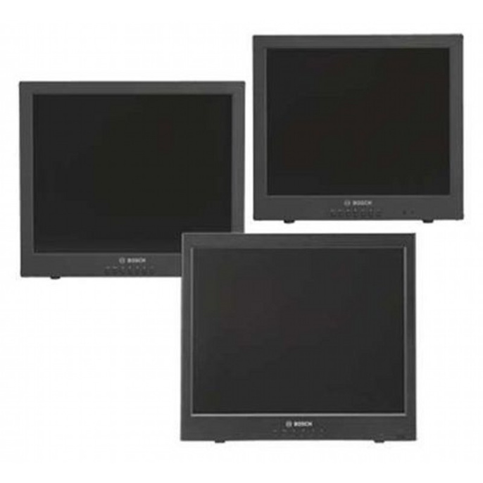 Монитор BOSCH UML-192-90 19" ЦВТ LCD/TFT видеомонитор; 1280x1024; 500 ТВЛ NTSC/PAL, 300 cd/m2, 800:1; 2 видео входа/выхода CVBS , S-VHS, DVI, HDMI, 1 аудио входа/выхода; функция Picture in Picture; настольное исполнение или монтаж в 19" стойку; 220В