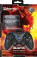 Геймпад беспроводной Defender Blaster черный, держатель для смартфона/кабель USB [64283]