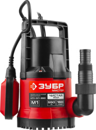 Насос дренажный Зубр Мастер НПЧ-М1-550,  центробежный, погружной, 9600л/ч