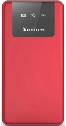 Мобильный телефон Xenium 600 X красный раскладной 2Sim 2.4" 240x320 Nucleus 0.3Mpix GSM900/1800 MP3 FM microSD max32Gb