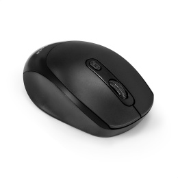 Беспроводная мышь ExeGate Professional Standard SR-9005 (радиоканал 2,4 ГГц, USB, оптическая, 1200dpi, 4D, 4 кнопки и колесо прокрутки, черная, RTL) EX298896RUS