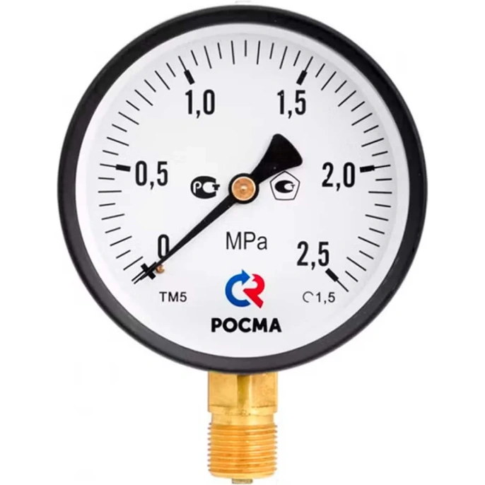 Общетехнический манометр РОСМА ТМ-510Р.00 0-16кгс/см2 ДК100 М20х1.5, кл. точн. 1.5 D270-06631