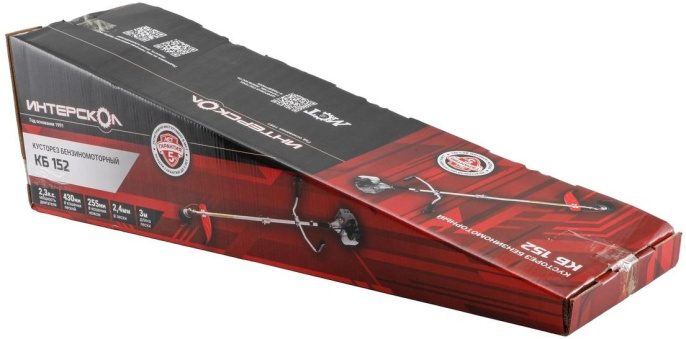 Триммер бензиновый Интерскол КБ 152 2.3л.с. разбор.штан. реж.эл.:леска/нож (984.0.0.70)