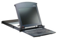KVM консоль ATEN 17" 1-Local/Remote Share Access 16-Port Multi-Interface Cat 5 Dual Rail LCD KVM over IP switch KL1516AIM-AXA-RG