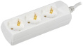 Сетевой удлинитель IEK У03, 5м, белый [wyp10-10-03-05-z-g]