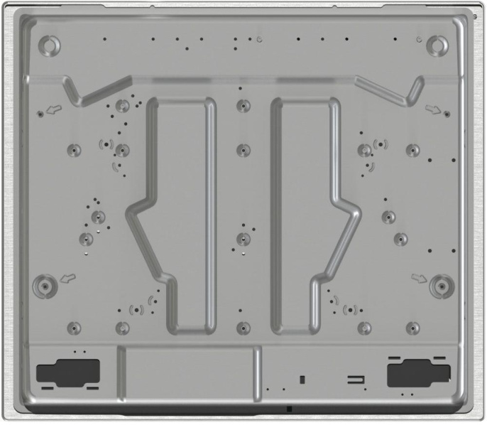 Газовая варочная панель Gorenje GW641EX, 4 конфорки, нержавеющая сталь, серебристый
