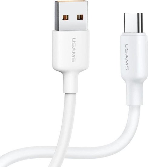 Кабель Usams US-SJ622 U84 Type-C 3A Charging & Data Cable 0.5m Белый (SJ622USB01)