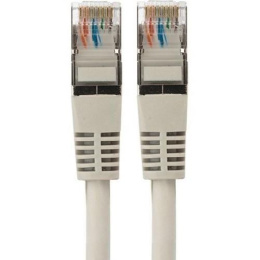 Rexant 18-8004 Шнур коммутационный, патч-корд U/UTP RJ45-RJ45, CAT 5e, LSZH серый, 1,5м