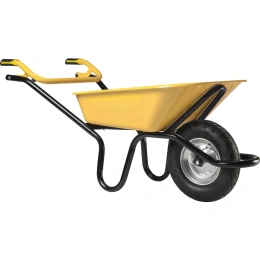 Тачка одноколесная Haemmerlin FLEXI UP 100 л крашеный кузов, пневмо колесо-подшипник 305580601