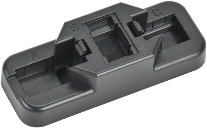 Площадка ITK CKJ-000-09 упак:1шт черный