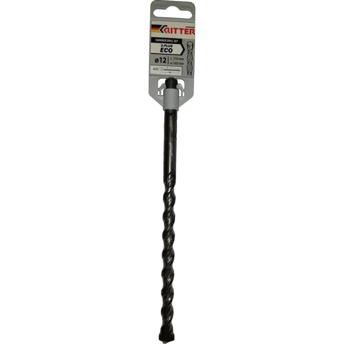 Бур 12 х 160/210 W-напайка SDS+ Eco 2-plus RITTER PS10212210