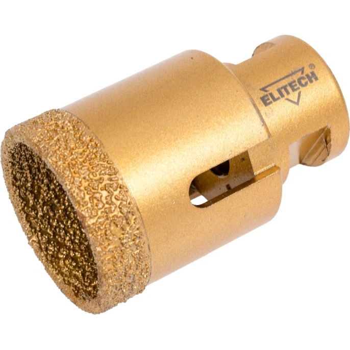 Коронка алмазная 38 мм; М14 ELITECH 1820.122100