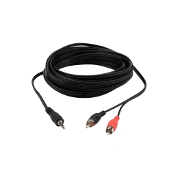 Шнур REXANT Стерео 3,5 мм - 2RCA, 7 м 17-4206