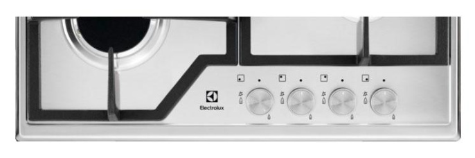 Газовая варочная панель Electrolux KGS6426SX, 4 конфорки, нержавеющая сталь, серебристый