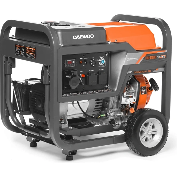 Дизельный генератор с возможностью подключения ATS Daewoo DDAE 6000XE