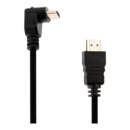 Proconnect 17-6203-4 Кабель HDMI - HDMI 1.4, 1,5м, Gold, угловой