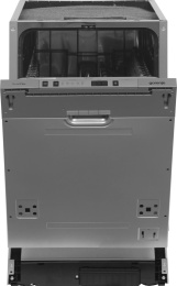 Встраиваемая посудомоечная машина Gorenje GV522E10S,  узкая, ширина 44.8см, полновстраиваемая, загрузка 9 комплектов