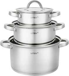 Набор кастрюль Vitek Вдохновение VT-SS1526 6 предметов