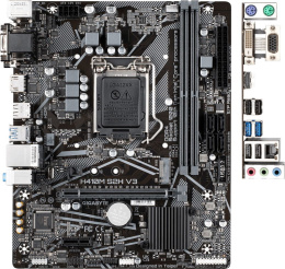 Материнская плата GigaByte H410M S2H V3 mATX, сокет Intel LGA1200, чипсет Intel H510, память 2xDDR4, слоты: 1xPCIe x16, 1xPCIe x1, 1xM.2