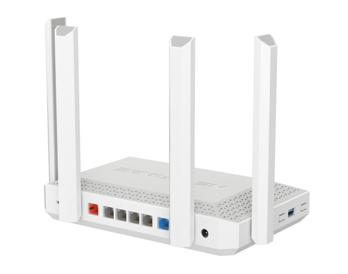 Маршрутизатор/ Netcraze Ultra Мультигигабитный интернет-центр с Mesh Wi-Fi 7 BE7200, Smart-коммутатором 1?10G, 1?2.5G и 4?1G, многофункциональными портами USB 3.2 и 2.0 Netcraze Ultra NC-1812