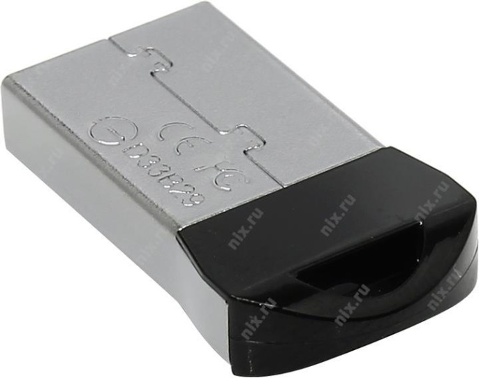 Флешка USB Silicon Power Touch T01 8ГБ, USB2.0, черный и серебристый [sp008gbuf2t01v1k]