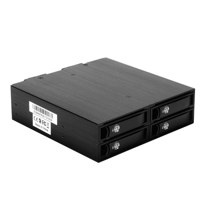 Корзина для HDD ExeGate HS425-01 (универсальная, на 4*2,5" SATA/SAS HDD, занимает 1*5,25" отсек, RTL) EX264647RUS