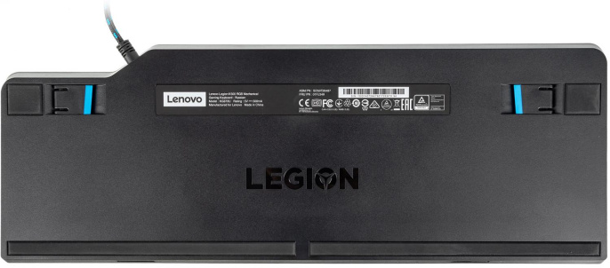 Клавиатура Lenovo Legion K500 RGB, USB, механическая, черный [gy40t26479]