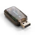 Адаптер для наушников с микрофоном (внешняя звуковая карта USB) ExeGate <EX-AU-01N> (USB, 2 x jack 3.5 mm) EX294787RUS