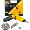 Пневмодрель с реверсом, набором бит и сверл JCB 20 предметов JCB-RP7810 /RP7102/ 58338