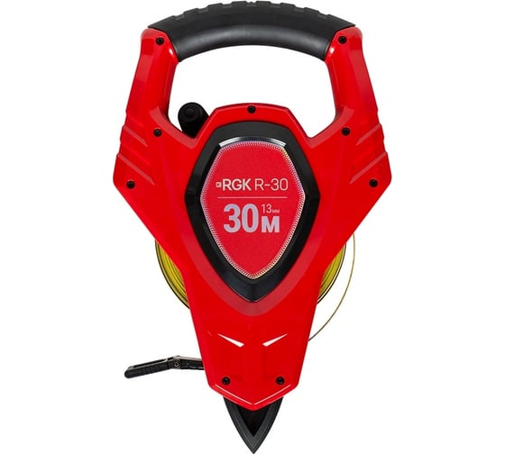 Рулетка геодезическая RGK R30,  30м x13мм