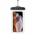 Чехол водонепроницаемый UGREEN LP186 60959 Waterproof Phone Pouch для телефона. Цвет: черный/прозрачный