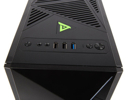 Корпус Hiper A68 черный без БП mATX 1x80mm 1x92mm 2xUSB2.0 1xUSB3.0 audio