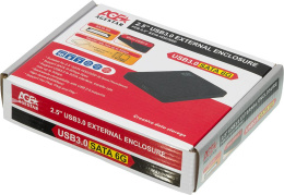 Внешний корпус для HDD AgeStar 3UB2P2, черный