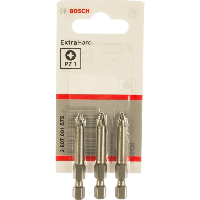 Бита (49 мм; 3 шт) POZIDRIV 1 XH Bosch 2607001575