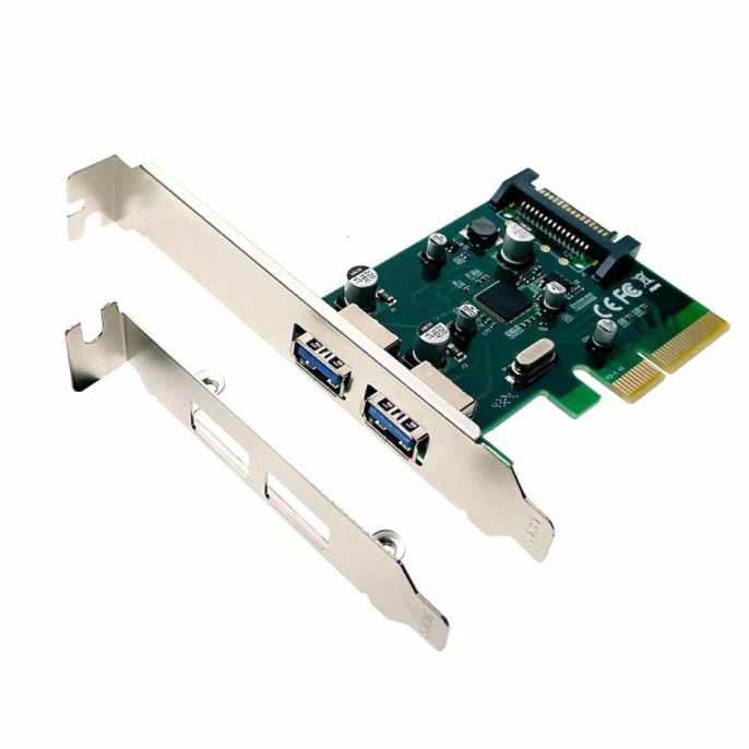 Espada Контроллер PCI-E, USB 3.2 Gen2 2xUSB-A PCIeU2AGen2 45996