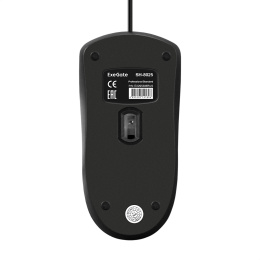 Мышь ExeGate Professional Standard SH-8025 USB, оптическая, 1000dpi, 3D, 3 кнопки и колесо прокрутки, длина кабеля 1,5м, черная, Color Box EX295306RUS