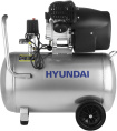 Компрессор поршневой Hyundai HYC 402100LMS масляный 400л/мин 100л 2200Вт серебристый/черный (НYC 402100LMS)