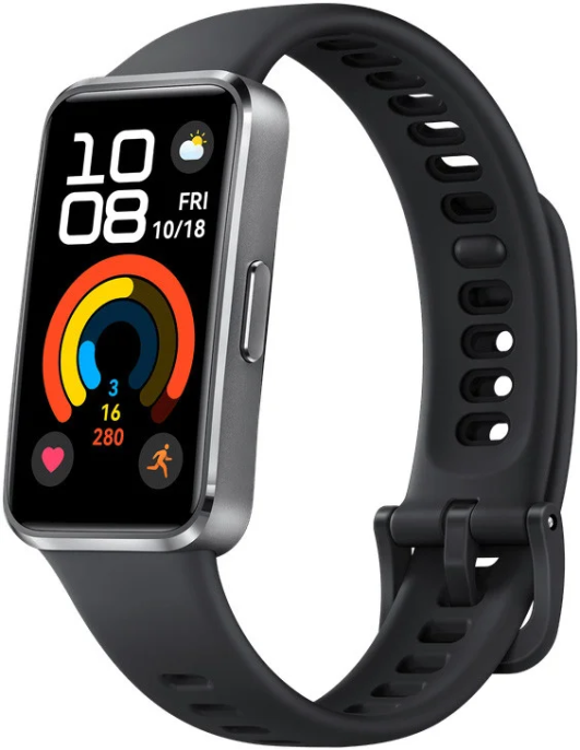 Фитнес-трекер Huawei Band 10 Nora-B29F,  1.47",  черный/ черный [55020fcp]