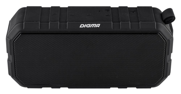 Колонка портативная Digma S-40, 10Вт, черный [sp4010b]