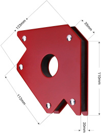 Магнитный угольник DEKO DKMC3 [065-0642]