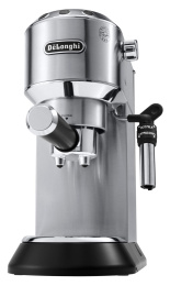 Кофеварка DeLonghi EC685.M, рожковая, серебристый / черный