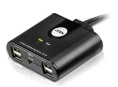 Переключатель электронный ATEN 2 x 4 USB 2.0 Peripheral Sharing Switch US224-AT